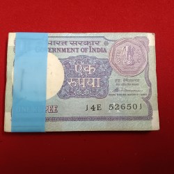 One Rs Rare Small Coin Bundle Finance Minister S.Vemketraman 1986 Year 526501