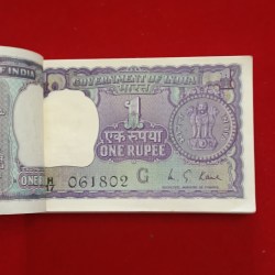 Alternative view of One Rs Rare Big Coin Bundle Finance Minister KG Kaul 1974 Year 061801