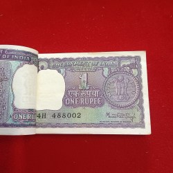 Alternative view of One Rs Big Coin Rare Bundle Finance Minister Manmohan Singh 1978 Year 488001