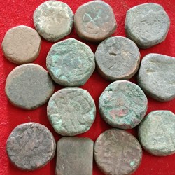 Rare Mughals Sultanate State Coins 10 Pcs Given