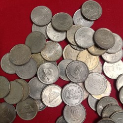 Five Rs Scare Coins Commemorative 54 Pcs Given Unc Condition