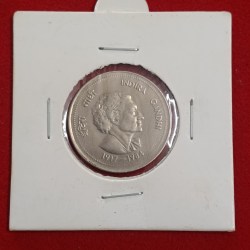 50 Paise Copper Nickel Rare Indra Gandhi ji Mule Coin 1917-1984 Calcutta Mint Top Condition