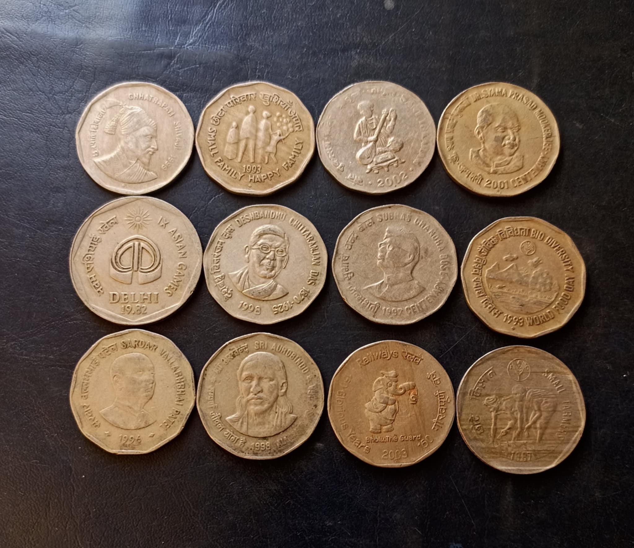 Republic India Denominaton 1and2 ₹ Metal coper nickel Same and similar set are available