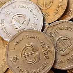 Republic India Denominaton 2₹ Backside of Asian games 100 piece given Same and similar set are available