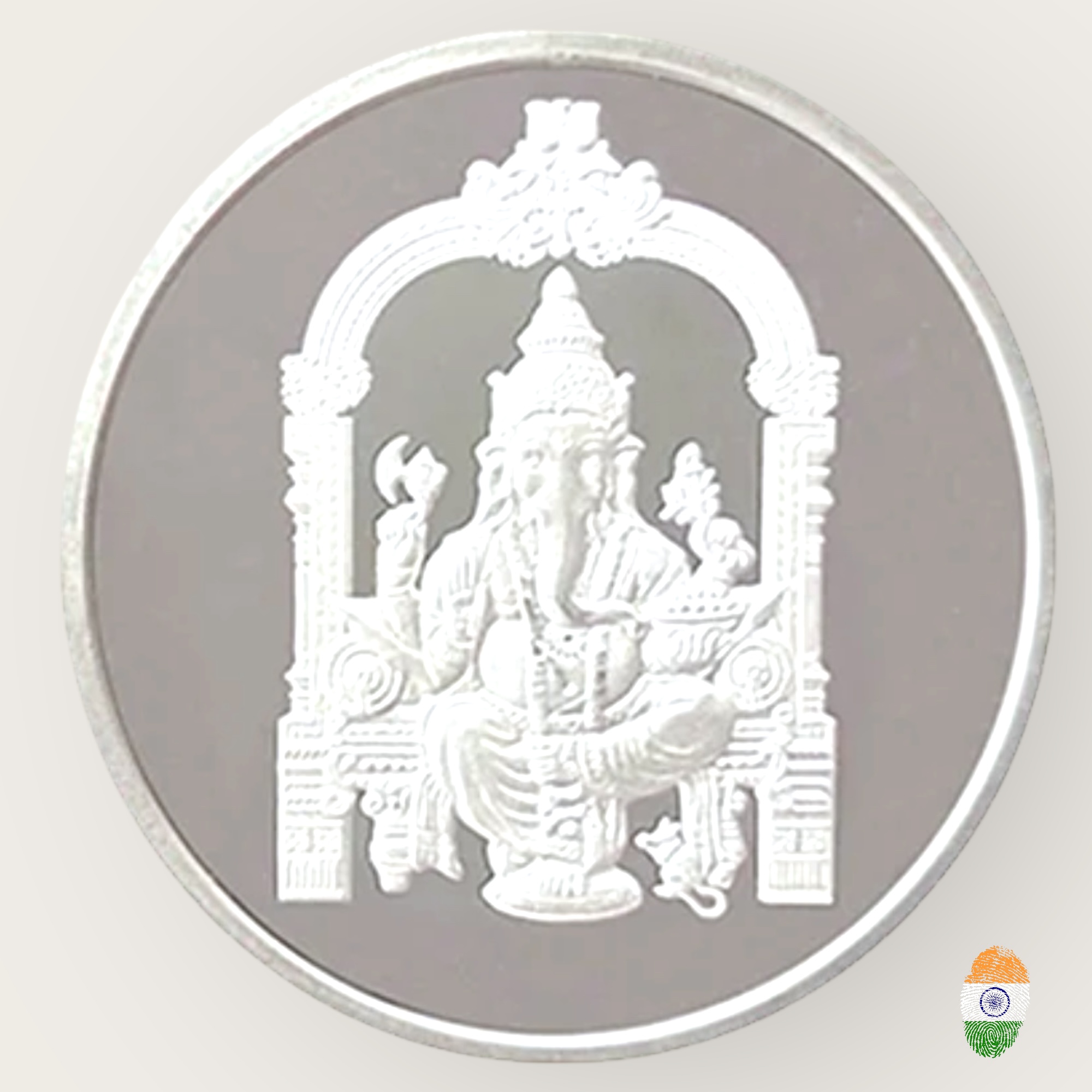40 grams Sree Ganesh Pure Silver Limited Issue Issued By India Government Mint Mumbai