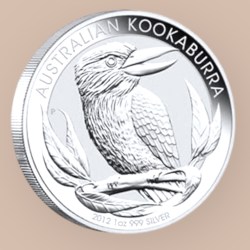 Australian Kookaburra 2012 1oz Silver Bullion Coin Ultra Unique and Rare Very Limited Mintage