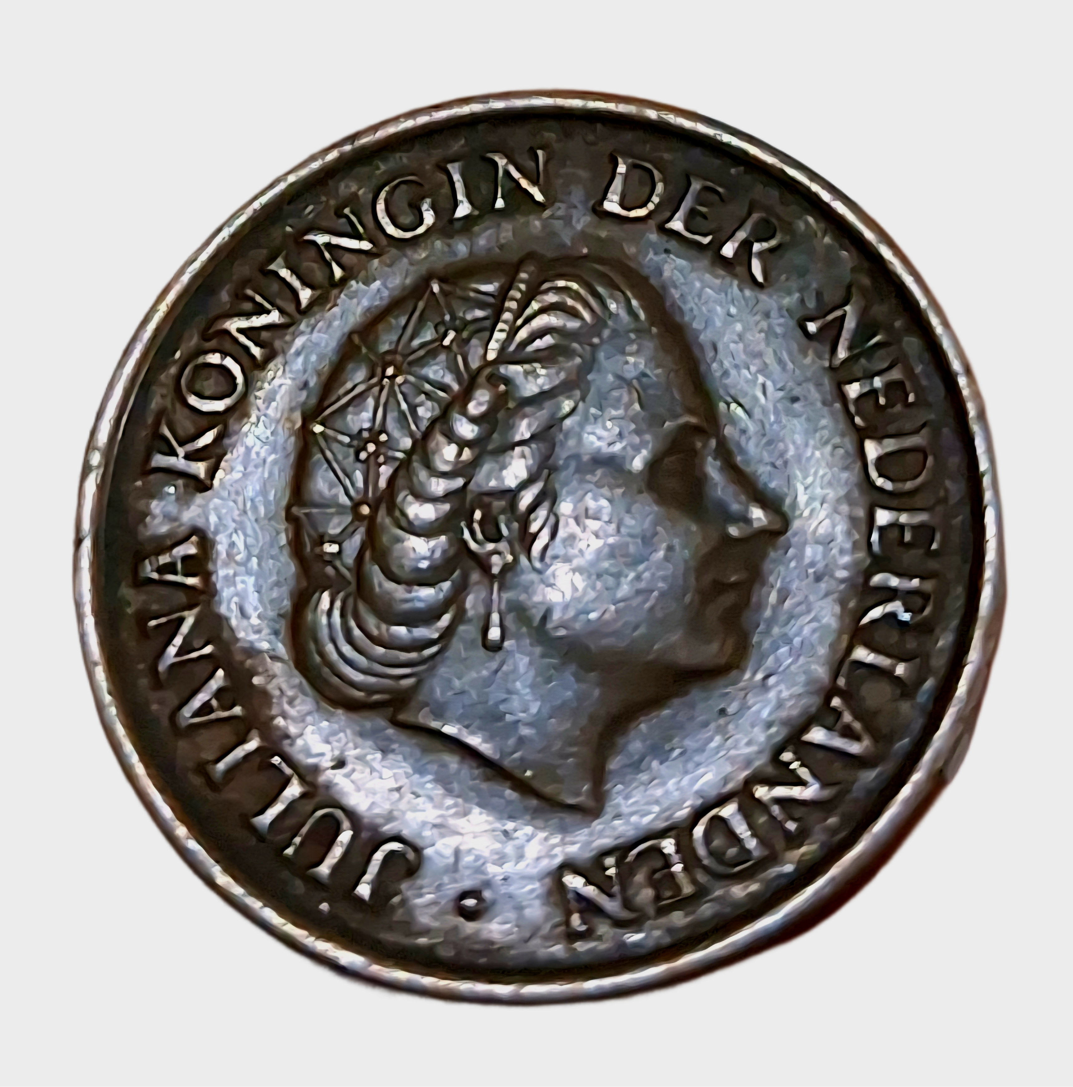 NETHERLANDS Bronze 5 CENTS Year 1948 and 1950 "JULIANA" Set 2 coins are in Collectable Grades. - Image 3