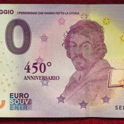 Italy 0 Euro - Caravaggio GEM UNC Legal Tender Country Issue