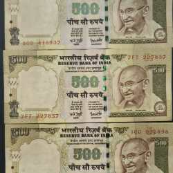 500 RUPEES (R INSERT 2007 ) GOVERNOR Y.B REDDY TOP CONDITION RAE NOTE
