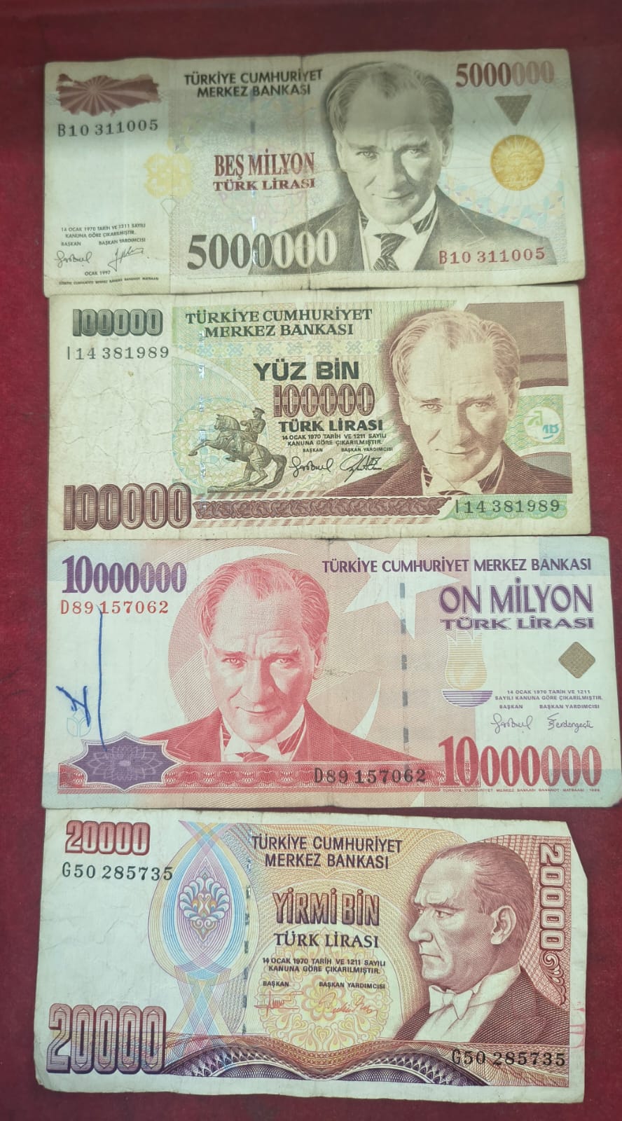 16 DIFFERENT TURKEY ALL DIFFERENT DENOMINATION RARE SET - Image 3