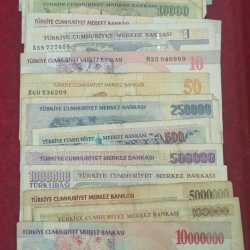 Alternative view of 16 DIFFERENT TURKEY ALL DIFFERENT DENOMINATION RARE SET