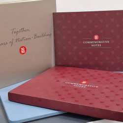 Singapur 50$ + 10$ ( 5 different variety) commemorative Polymer notes Together 50 years of Nation Building