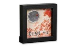 Alternative view of Cameroon 500 Francs Guan Yu 2021 silver proof set RARE BEAUTIFUL SET