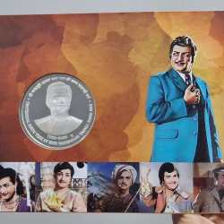 Alternative view of CENTENNIAL BIRTH YEAR OF SHRI NANDAMURI TARAKA RAMA RAO RARE (PROOF SET) HYDERABAD MINT