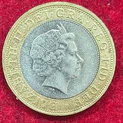 Alternative view of United Kingdom 2 Pounds 2008 - Elizabeth II Technology RARE COIN # A-490
