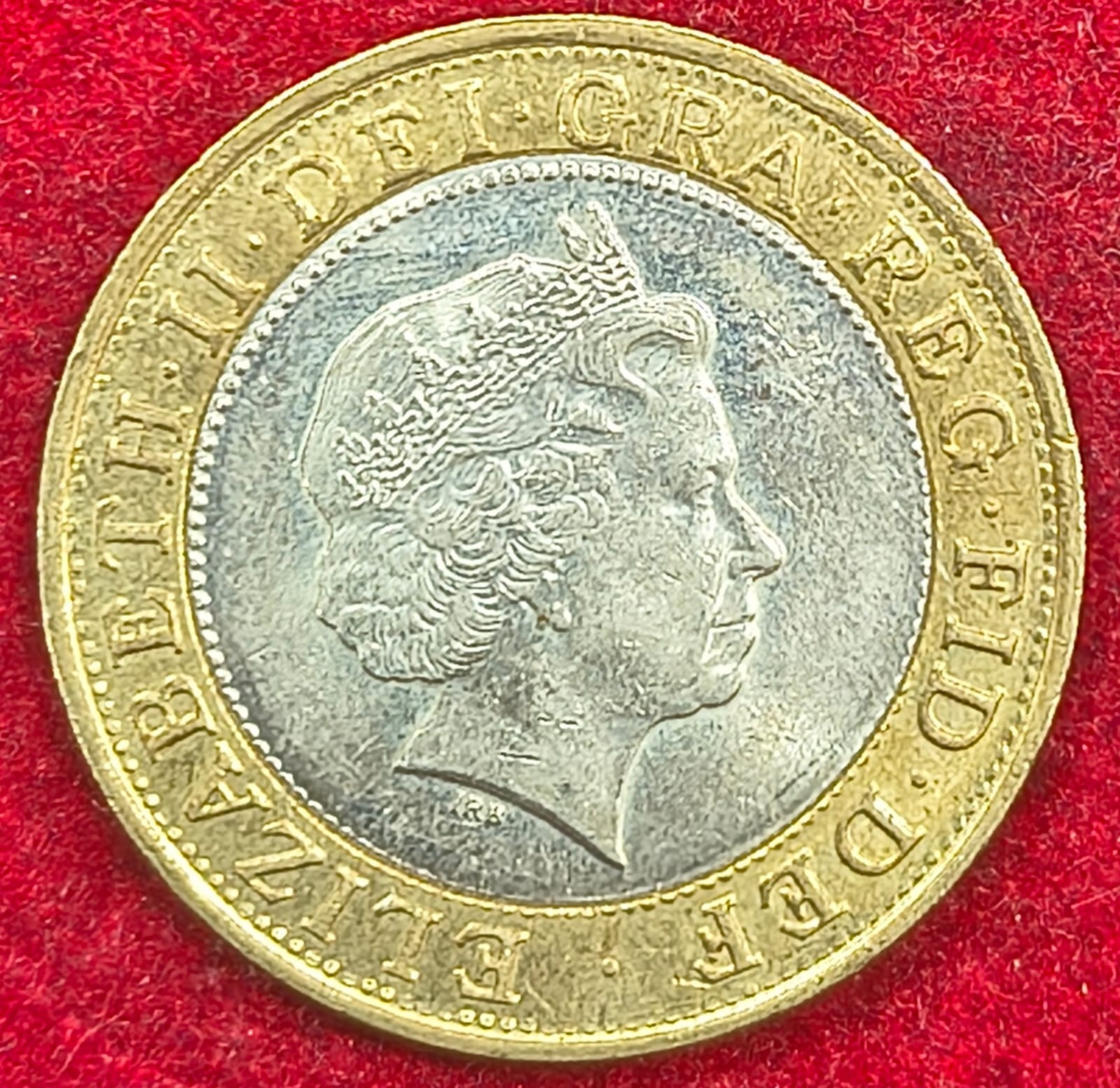 United Kingdom 2 Pounds - Elizabeth II Steam Locomotive RARE COIN #A- 501 - Image 2