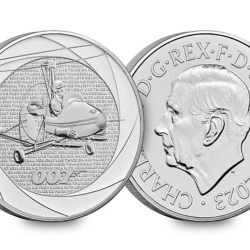 UK 2023 James Bond: Films of the 60s BU £5 Coin The royal mint ishu uncirculated set