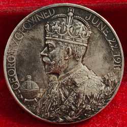 United Kingdom Medal 1911 - George V Coronation; Royal Mint, silver, 31mm Silver (.925) Weight 12.7 g Extermaly rare medal