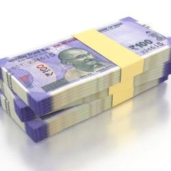 100 Rupee New Serial Wise Bank Note Bundle 100 Notes Inside