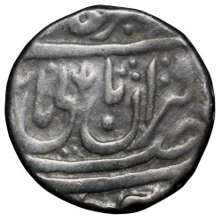 Silver Rupee of Bhopal State INO Muhmmad Akbar II (AD 1806-1837) of Daulatgarh Mint KM C27
