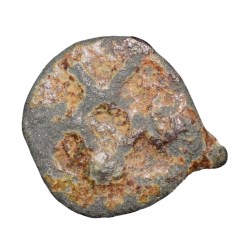 Alternative view of Cast Lead Kakani of Sunga Kingdom (187-75 BC) with Elephant without rider from Vidarbha Region