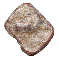 Lead Coin of Western Kshatrapa - Rudrasena III? (3rd Cen. AD) with Bull walking Right Rare