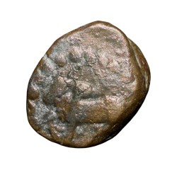 Copper Kakani of Ganapati Naga(c. 3rd Cen. AD) of Nagas Dynasty from Padmavati Bull Type