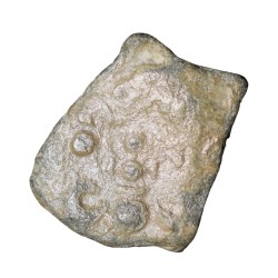 Lead Unit of Kumar Gupta I(AD 414-455) of Gupta Dynasty 'Garuda' Type Very Rare