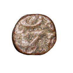 Copper Coin of Ramagupta (AD 375-376) of Gupta Dynasty - Garuda Facing Type Rare