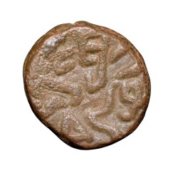 Alternative view of Copper Kakani of Ganapati Naga(c. 3rd Cen. AD) of Nagas Dynasty from Padmavati Bull Type