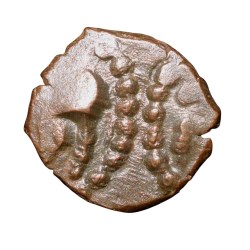 Error Copper Kakani of Ganapati Naga(3rd Cen. AD) of Nagas of Padmavati