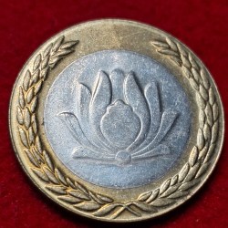 Alternative view of IRAN 250 RIAL COIN