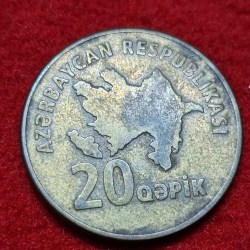 Azerbaijan 20 Qepik Coin