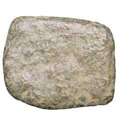 Alternative view of Lead Coin of Gupta Dynasty (4th - 5th Cen. AD) with Garuda facing