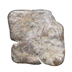 Alternative view of Lead Coin of Western Kshatrapa - Rudrasena III? (3rd Cen. AD) with Bull/3-Arched Hill Rare