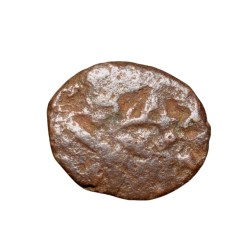 Alternative view of Copper Coin of Ramagupta (AD 375-376) of Gupta Dynasty - Garuda Type Rare