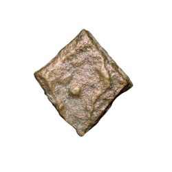 Alternative view of Copper Coin Achadasari of Maghas of Malhar(2nd - 3rd Cen. AD) Very Rare