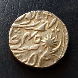 Alternative view of INDIA🇮🇳 PRINCELY STATE .... MARATHA RAVISH NAGAR SAGAR SCARE VARIETY SYMBOL FLAG🚩 & TRIDENT 🔱 SILVER ONE WT 11 GM CONDITION. Excellent Same and similar piece available