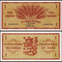 Finland 1 Markka World Banknote 1963 P98a23 UNC Unique and Rare
