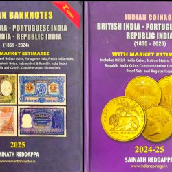 Indian Coinage Book 2025 11th Edition and Indian Banknotes Book 2025 2nd Edition Combo Offer