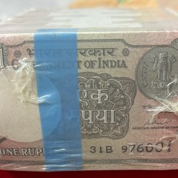 2017 ,Rim Seeled Mint Packing 1000 note Serial wise Gem 💎 UNC Rim Governer Sakti kant das