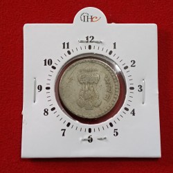 Alternative view of Five Rs Copper Nickel Ex Rare 6'o Clock Error Coin 1993 Year Calcutta Mint RBI Mistake Coin