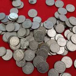 Alternative view of 10 or 20 Groszy Coins Currency of POLAND 100 Pcs Given