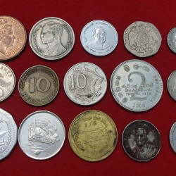 FOREIGN COIN SET