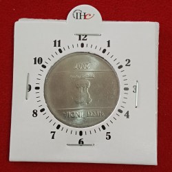 Two Rs FSS 6 "o Clock Rare Error Coin 2007 Year Calcutta Mint Unc Condition RBI Mistake Coin