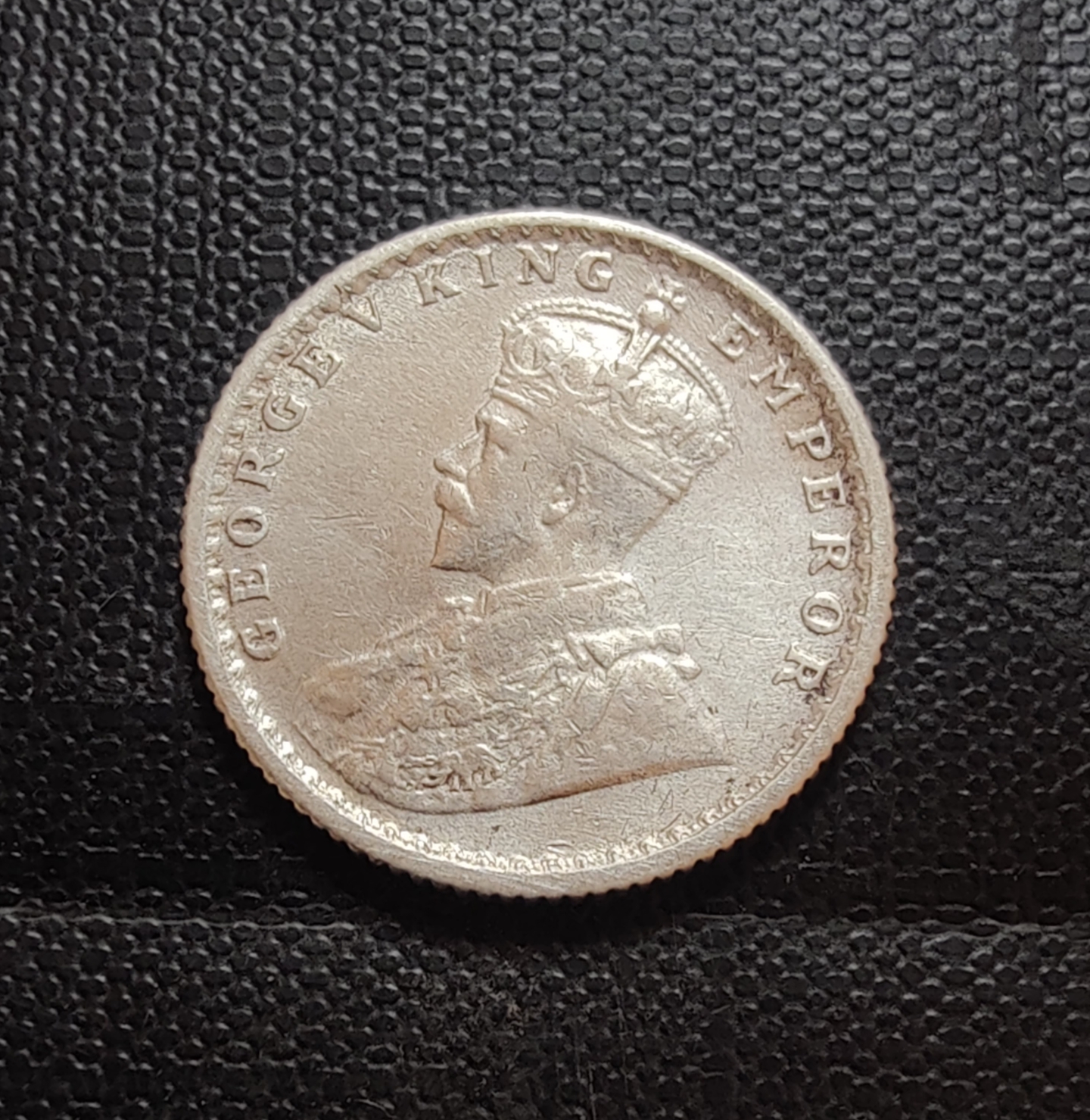 British India silver coin George V 1/4 Rupees Year 1917 Condition as image. Same and similar piece available