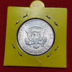 Alternative view of UNITED STATES HALF DOLLAR KENNEDY YEAR 1964 GEM UNC CONDITION 90 ℅ SILVER WEIGHT 12.5 GMS
