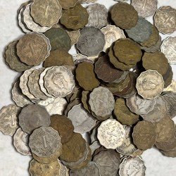 1 anna king george VI mix 30pcs Lot