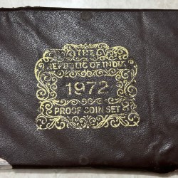 Rare 1972 Proof Set Broken Glass and Damage Cover with COA