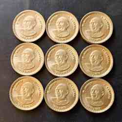 Republic India Denominaton 5₹ Back side of kamraj Unc condition Same and similar piece available